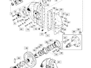 REDUÇÃO COMPATIVÉL COM JOHN DEERE 1450 1550 1175 7200 7500 DQ73783 DQ73782 DQ20039 DQ20040 DQ58479 DQ73919 DQ58481 DQ58478 CQ17367