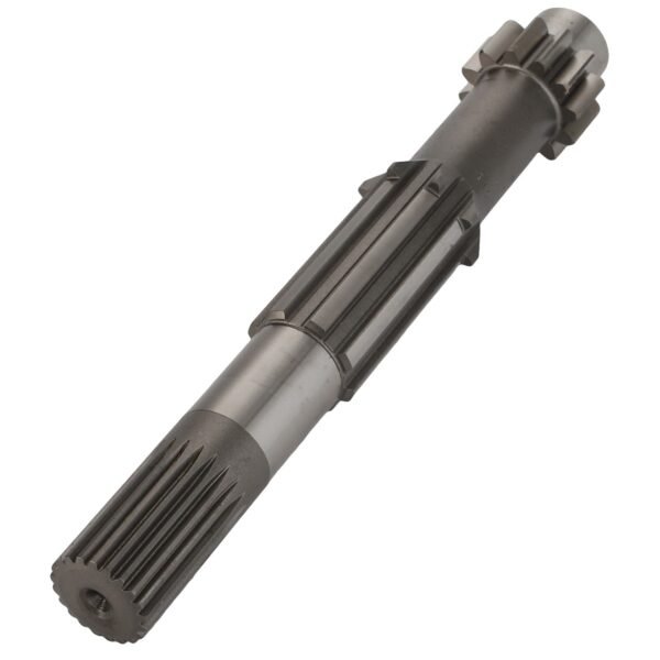 EIXO DE ACIONAMENTO DA TRANSMISSÃO 3MD30/35 COLHEITADEIRAS MASSEY FERGUSON MF5650 MF32 MF6690  VALTRA BC4500 REFERENCIA 12 DENTES / 21 ESTRIAS FINAS / 8 ESTRIAS GROSSAS / COMPRIMENTO 330MM 0092302048 ZF  6218461M1 AGCO