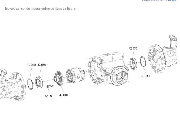 4475015017 TRAÇÃO TSA09 ZF EL0606003016 MAHINDRA - Imagem 9