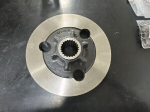 87495583 CNH DISCO FREIO ESTACIONARIO COLHEITADEIRA NEW HOLLAND TC5070 34mm DI x 200 mm 0501396123 ZF